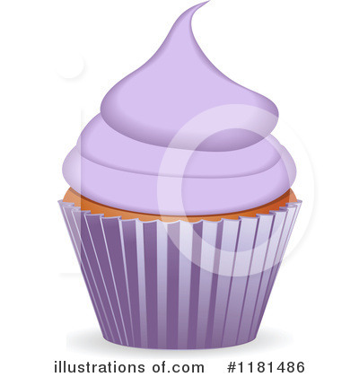 Royalty-Free (RF) Cupcake Clipart Illustration by elaineitalia - Stock Sample #1181486