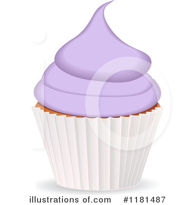 Royalty-Free (RF) Cupcake Clipart Illustration by elaineitalia - Stock Sample #1181487