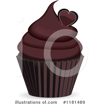 Royalty-Free (RF) Cupcake Clipart Illustration by elaineitalia - Stock Sample #1181489