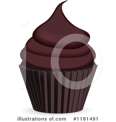 Royalty-Free (RF) Cupcake Clipart Illustration by elaineitalia - Stock Sample #1181491