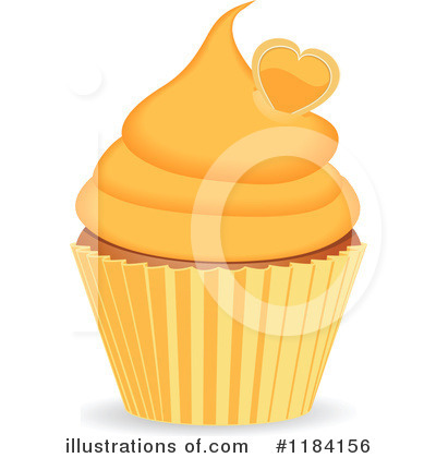 Royalty-Free (RF) Cupcake Clipart Illustration by elaineitalia - Stock Sample #1184156