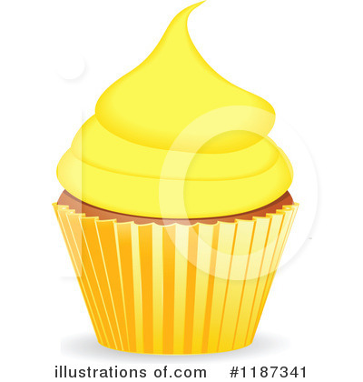 Royalty-Free (RF) Cupcake Clipart Illustration by elaineitalia - Stock Sample #1187341