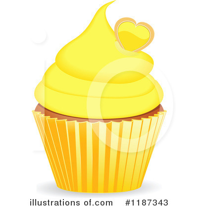Royalty-Free (RF) Cupcake Clipart Illustration by elaineitalia - Stock Sample #1187343
