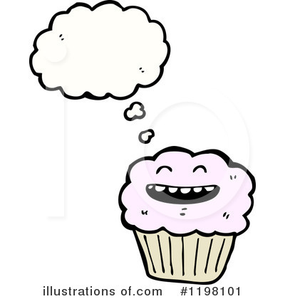 Muffin Clipart #1198101 by lineartestpilot