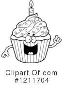Cupcake Clipart #1211704 by Cory Thoman