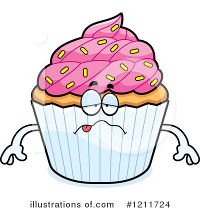 Royalty-Free (RF) Cupcake Clipart Illustration by Cory Thoman - Stock Sample #1211724