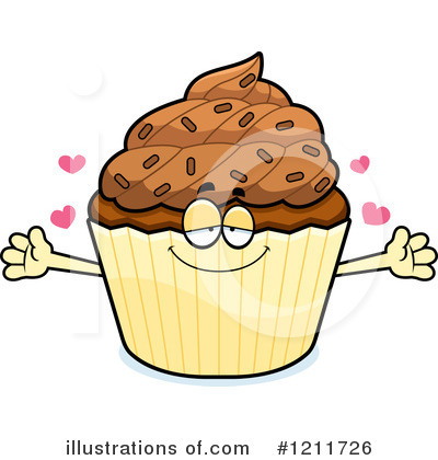 Royalty-Free (RF) Cupcake Clipart Illustration by Cory Thoman - Stock Sample #1211726