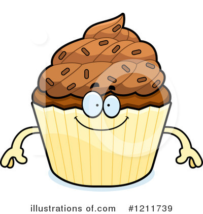 Royalty-Free (RF) Cupcake Clipart Illustration by Cory Thoman - Stock Sample #1211739