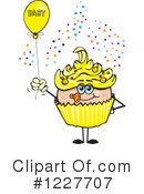 Cupcake Clipart #1227707 by Dennis Holmes Designs