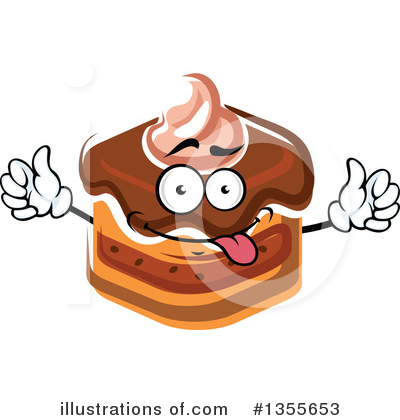 Royalty-Free (RF) Cupcake Clipart Illustration by Vector Tradition SM - Stock Sample #1355653