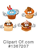 Cupcake Clipart #1367207 by Vector Tradition SM