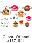 Cupcake Clipart #1371541 by Vector Tradition SM