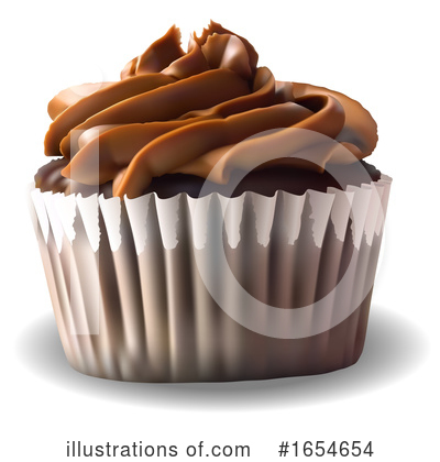 Royalty-Free (RF) Cupcake Clipart Illustration by dero - Stock Sample #1654654