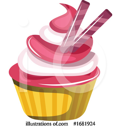 Royalty-Free (RF) Cupcake Clipart Illustration by Morphart Creations - Stock Sample #1681924