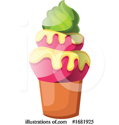 Royalty-Free (RF) Cupcake Clipart Illustration by Morphart Creations - Stock Sample #1681925