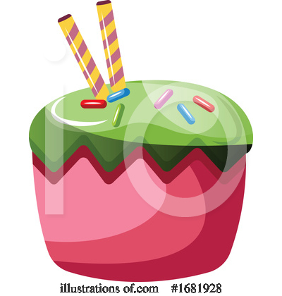 Royalty-Free (RF) Cupcake Clipart Illustration by Morphart Creations - Stock Sample #1681928