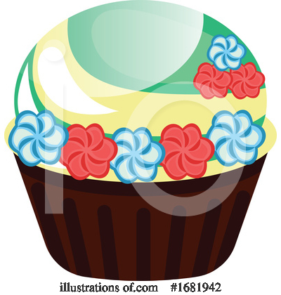 Royalty-Free (RF) Cupcake Clipart Illustration by Morphart Creations - Stock Sample #1681942