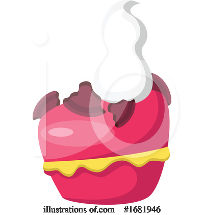 Royalty-Free (RF) Cupcake Clipart Illustration by Morphart Creations - Stock Sample #1681946