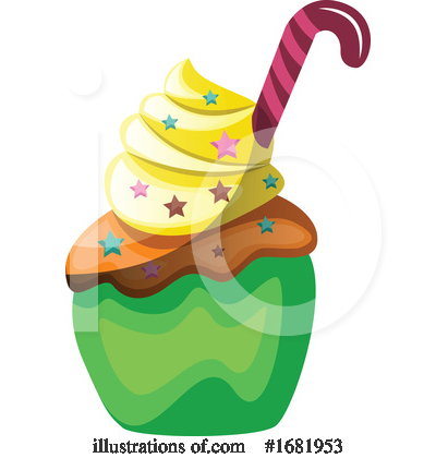 Royalty-Free (RF) Cupcake Clipart Illustration by Morphart Creations - Stock Sample #1681953