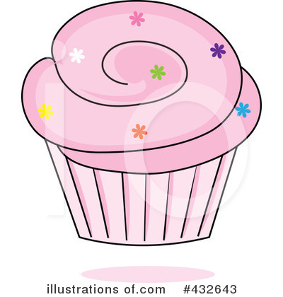 Cupcakes Clipart #432643 by Pams Clipart