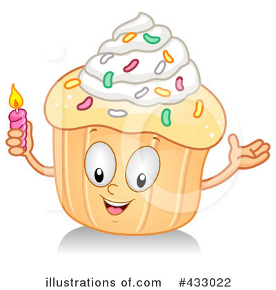 Royalty-Free (RF) Cupcake Clipart Illustration by BNP Design Studio - Stock Sample #433022