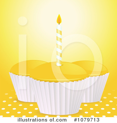 Royalty-Free (RF) Cupcakes Clipart Illustration by elaineitalia - Stock Sample #1079713