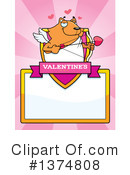 Cupid Cat Clipart #1374808 by Cory Thoman