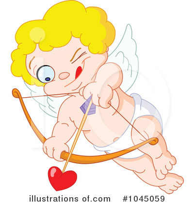 Royalty-Free (RF) Cupid Clipart Illustration by yayayoyo - Stock Sample #1045059
