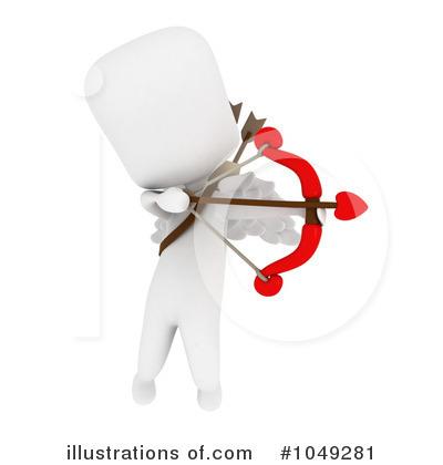 Royalty-Free (RF) Cupid Clipart Illustration by BNP Design Studio - Stock Sample #1049281