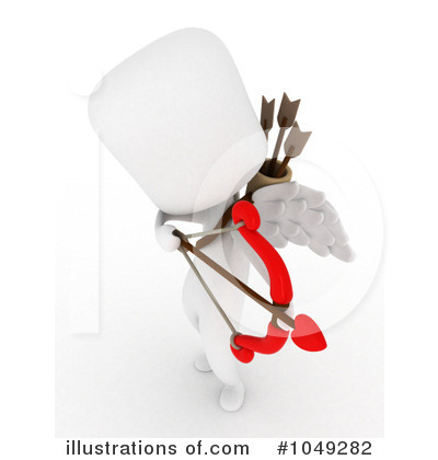 Royalty-Free (RF) Cupid Clipart Illustration by BNP Design Studio - Stock Sample #1049282