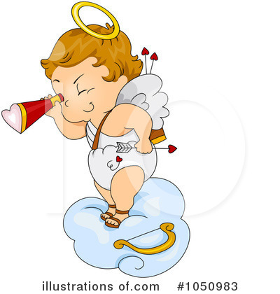 Royalty-Free (RF) Cupid Clipart Illustration by BNP Design Studio - Stock Sample #1050983