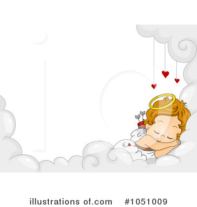 Royalty-Free (RF) Cupid Clipart Illustration by BNP Design Studio - Stock Sample #1051009