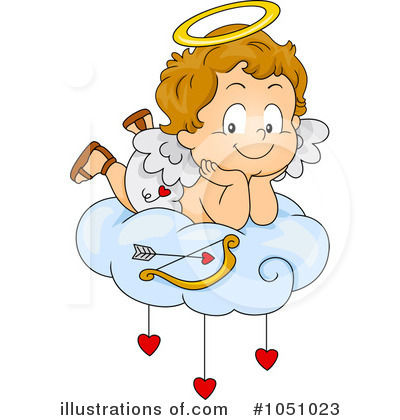 Royalty-Free (RF) Cupid Clipart Illustration by BNP Design Studio - Stock Sample #1051023