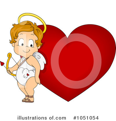 Royalty-Free (RF) Cupid Clipart Illustration by BNP Design Studio - Stock Sample #1051054