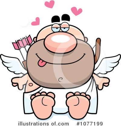 Royalty-Free (RF) Cupid Clipart Illustration by Cory Thoman - Stock Sample #1077199