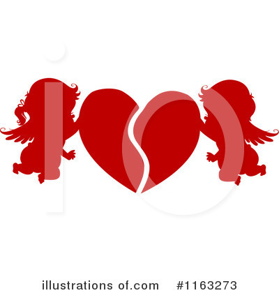 Broken Heart Clipart #1163273 by BNP Design Studio