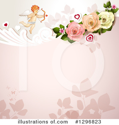 Royalty-Free (RF) Cupid Clipart Illustration by merlinul - Stock Sample #1296823