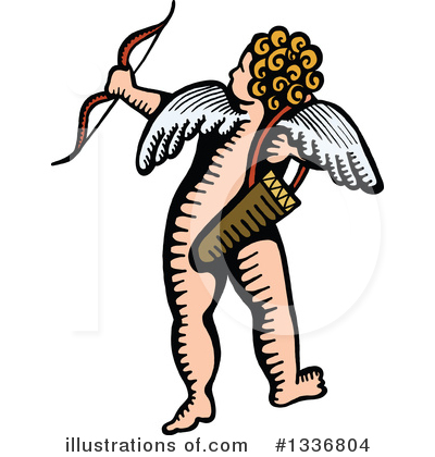 Royalty-Free (RF) Cupid Clipart Illustration by Prawny - Stock Sample #1336804