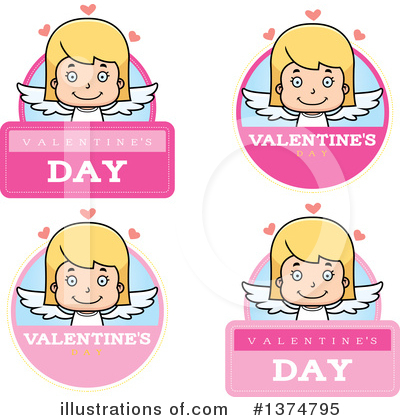 Royalty-Free (RF) Cupid Clipart Illustration by Cory Thoman - Stock Sample #1374795