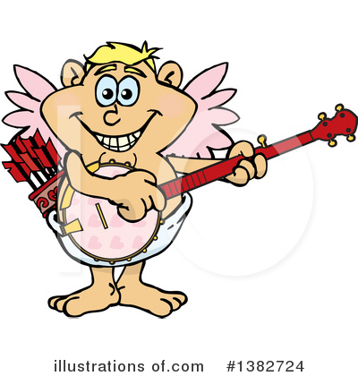 Cupid Clipart #1382724 by Dennis Holmes Designs