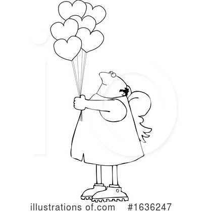 Balloons Clipart #1636247 by djart