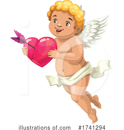 Royalty-Free (RF) Cupid Clipart Illustration by Vector Tradition SM - Stock Sample #1741294