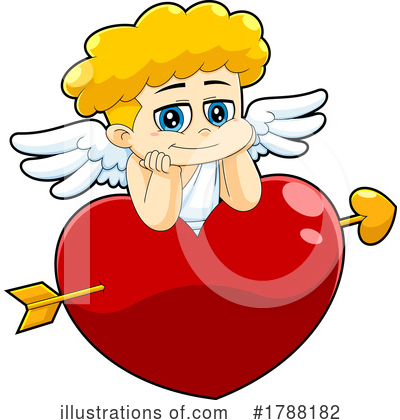 Royalty-Free (RF) Cupid Clipart Illustration by Hit Toon - Stock Sample #1788182