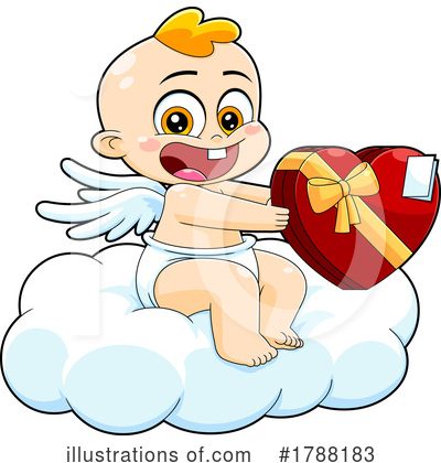 Royalty-Free (RF) Cupid Clipart Illustration by Hit Toon - Stock Sample #1788183