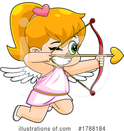 Royalty-Free (RF) Cupid Clipart Illustration by Hit Toon - Stock Sample #1788184