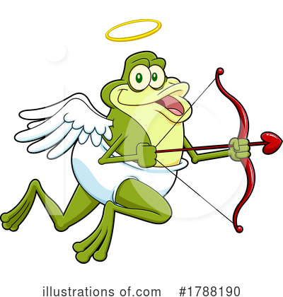 Royalty-Free (RF) Cupid Clipart Illustration by Hit Toon - Stock Sample #1788190