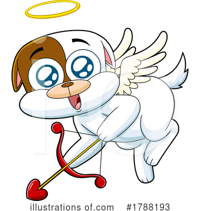Royalty-Free (RF) Cupid Clipart Illustration by Hit Toon - Stock Sample #1788193