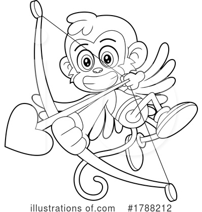 Royalty-Free (RF) Cupid Clipart Illustration by Hit Toon - Stock Sample #1788212