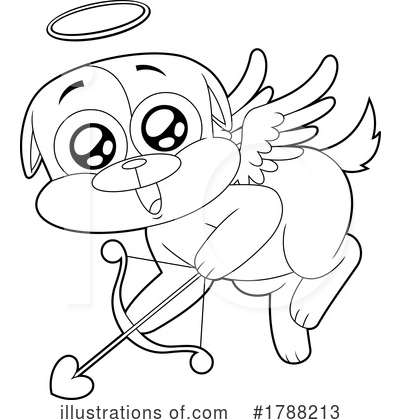 Royalty-Free (RF) Cupid Clipart Illustration by Hit Toon - Stock Sample #1788213