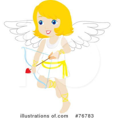 Royalty-Free (RF) Cupid Clipart Illustration by Rosie Piter - Stock Sample #76783